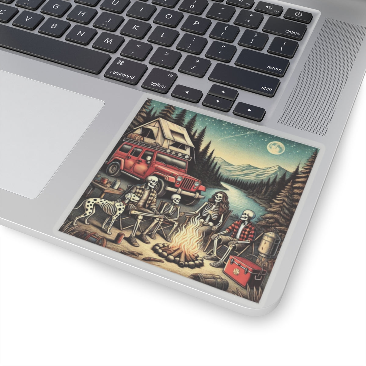 Deadwood Camp Stickers