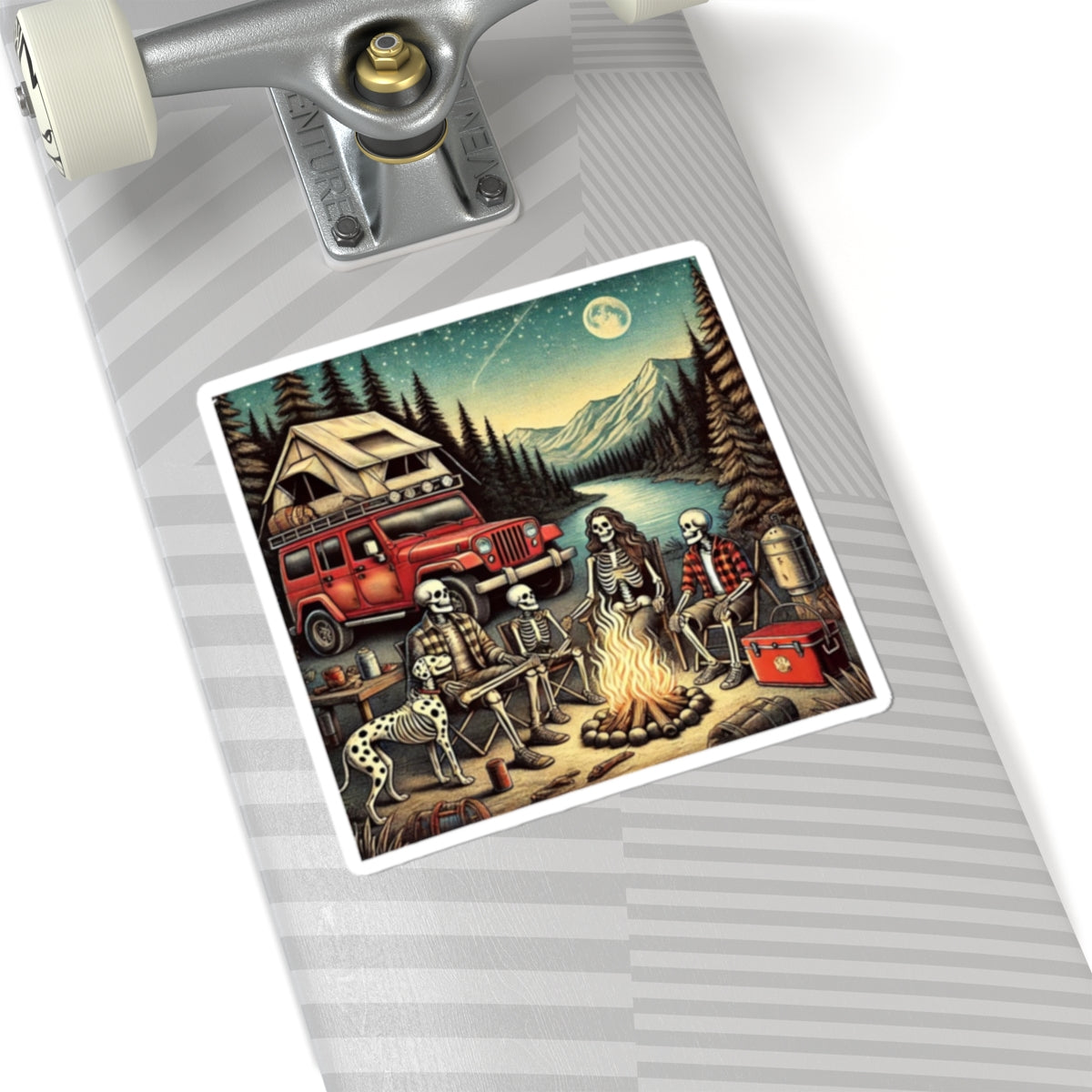 Deadwood Camp Stickers