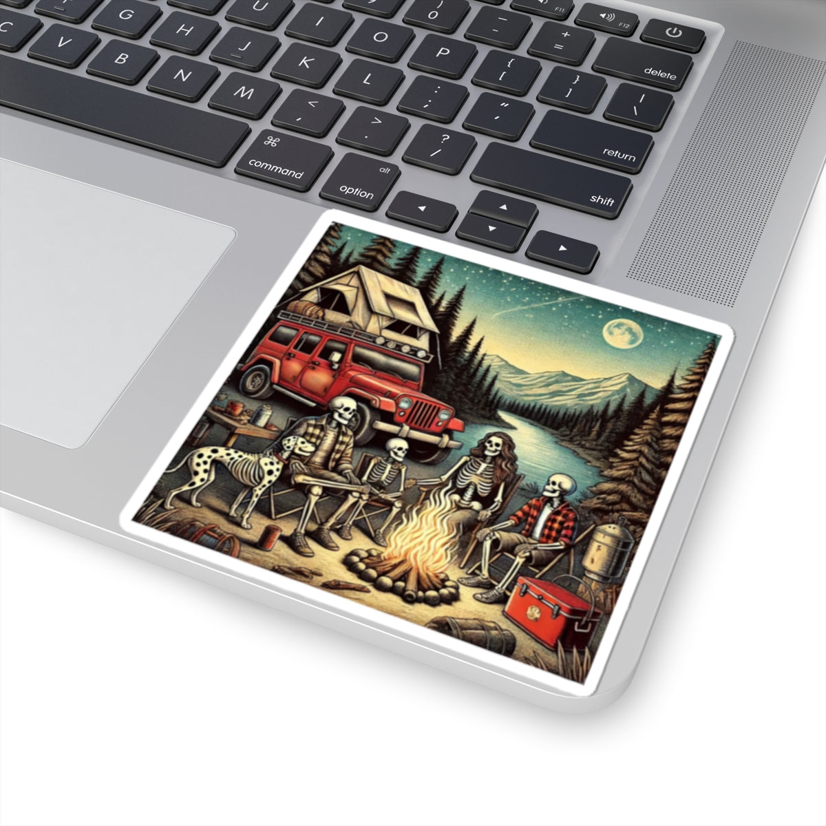 Deadwood Camp Stickers