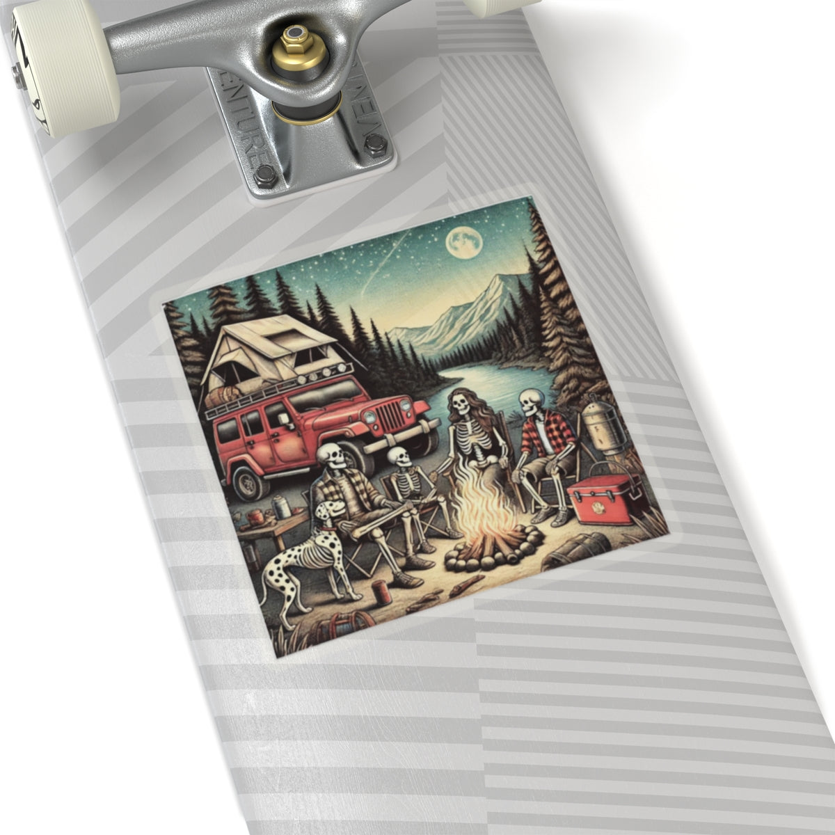 Deadwood Camp Stickers